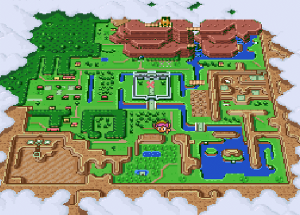 Light World Map - A Link To The Past
