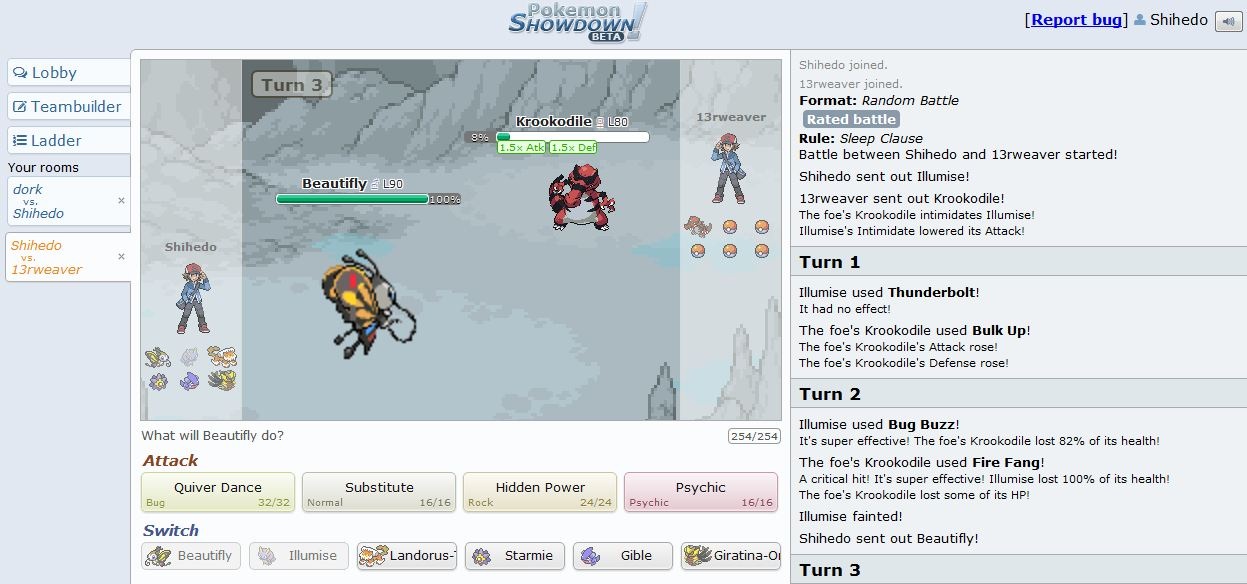 Pokemon Showdown – Glorious Browser Battles!