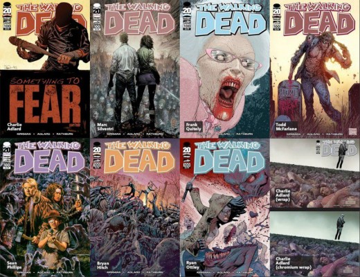 Walking Dead #100 - Covers