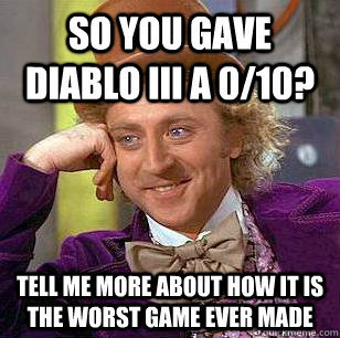 Diablo III: Nerds gonna whine!