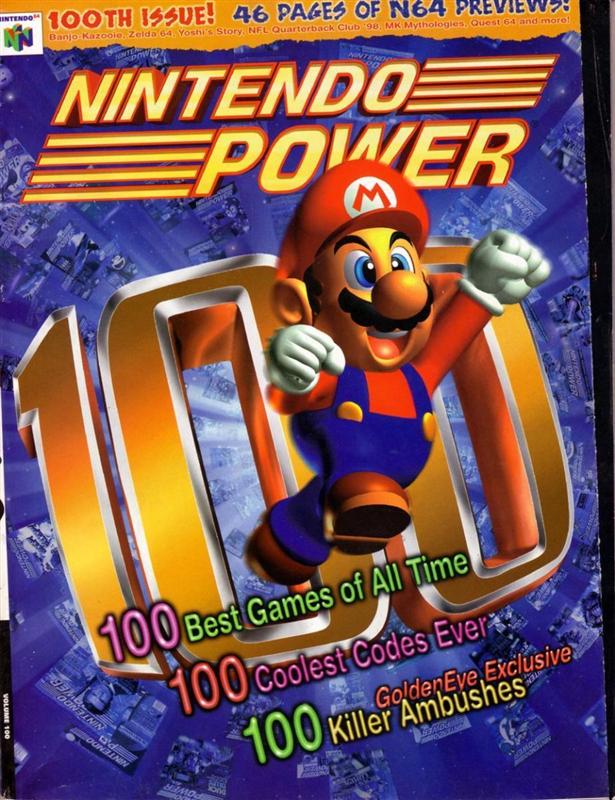 Issue 100 of Nintendo Power