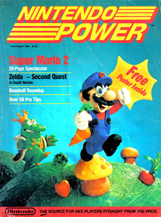 The Very First Issue of Nintendo Power 1988