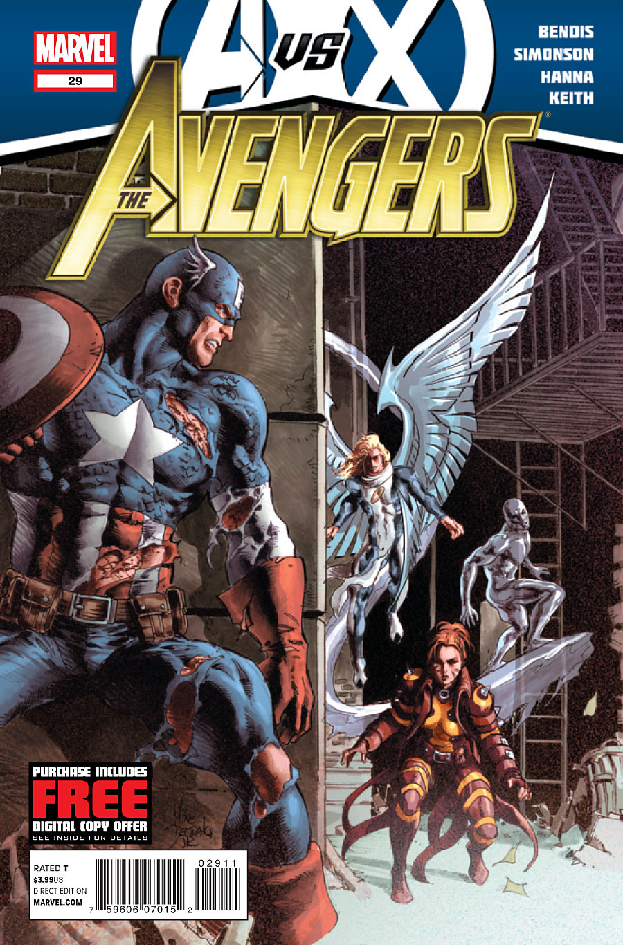 Cover for AvX Tie-In Avengers issue 29