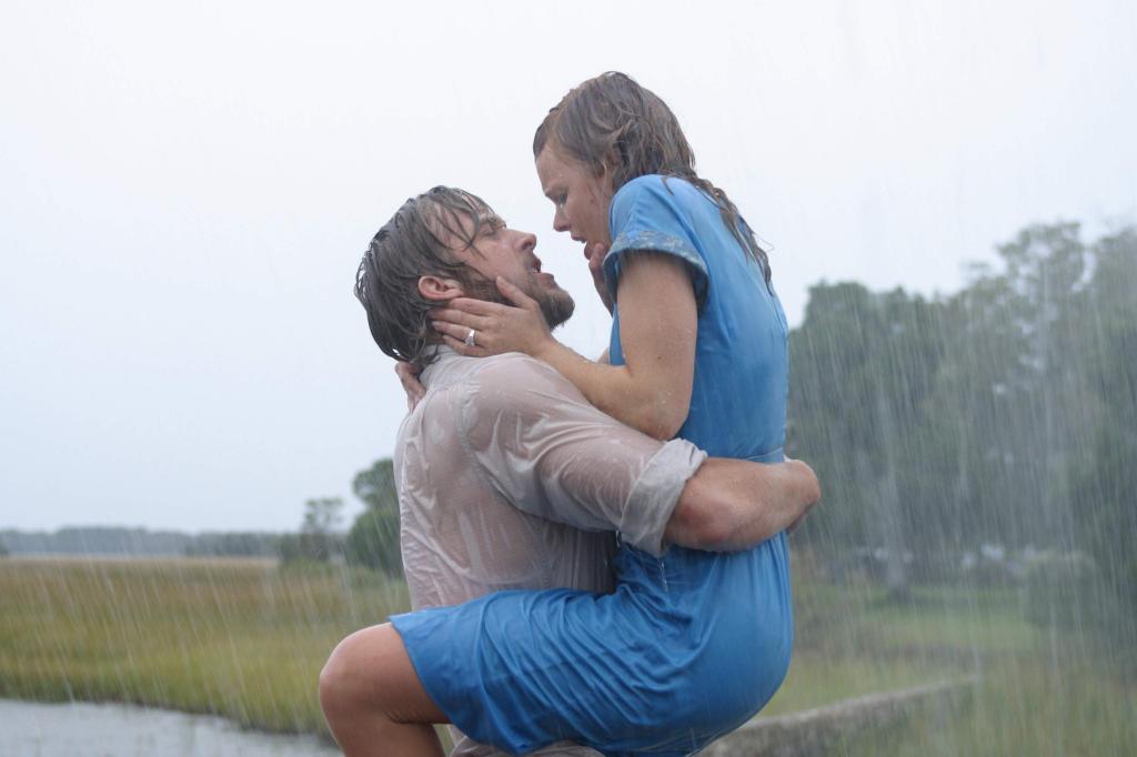 The Notebook and rain.