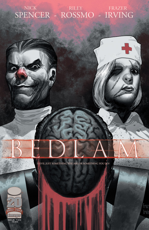 Bedlam issue 2 cover