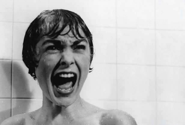 Janet Leigh shower scene from Psycho