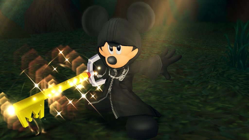 King Mickey from Kingdom Hearts 1.5 HD Remix
