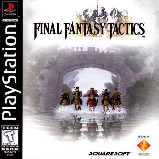 Box art for Final Fantasy Tactics on PlayStation