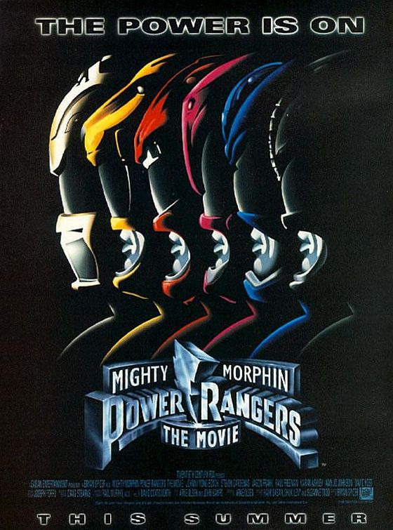 Power Rangers the Movie poster