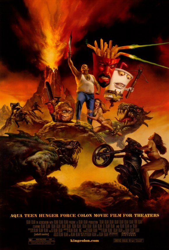 Movie poster for Aqua Teen Hunger Force Colon Movie Film For Theaters