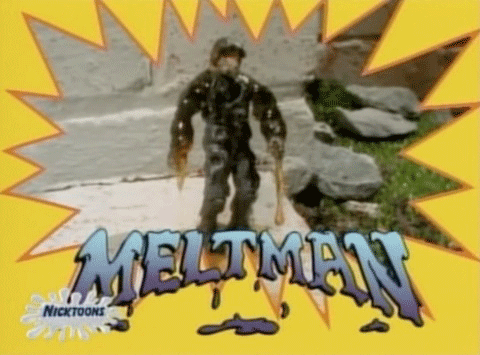 Meltman from Action League Now, Kablam