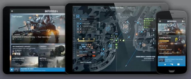 Tablet Display for Battlefield 4