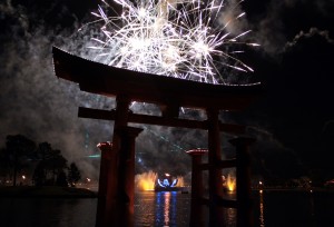 Fireworks over the Worl Showcase