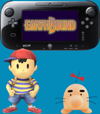 EARTHBOUND has arrived on Wii U!!!