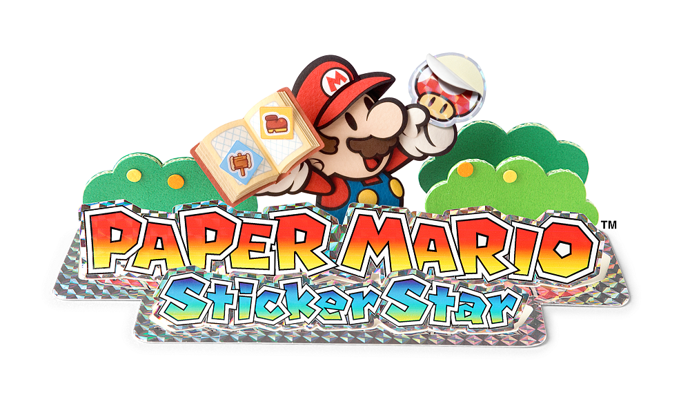 Logo for Paper Mario Sticker Star