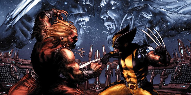 Wolverine and Sabertooth